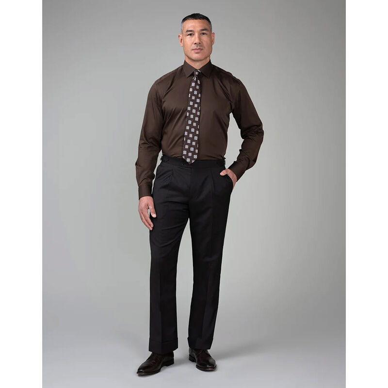 Rembrandt Evans Chocolate Brown Trouser image number 2